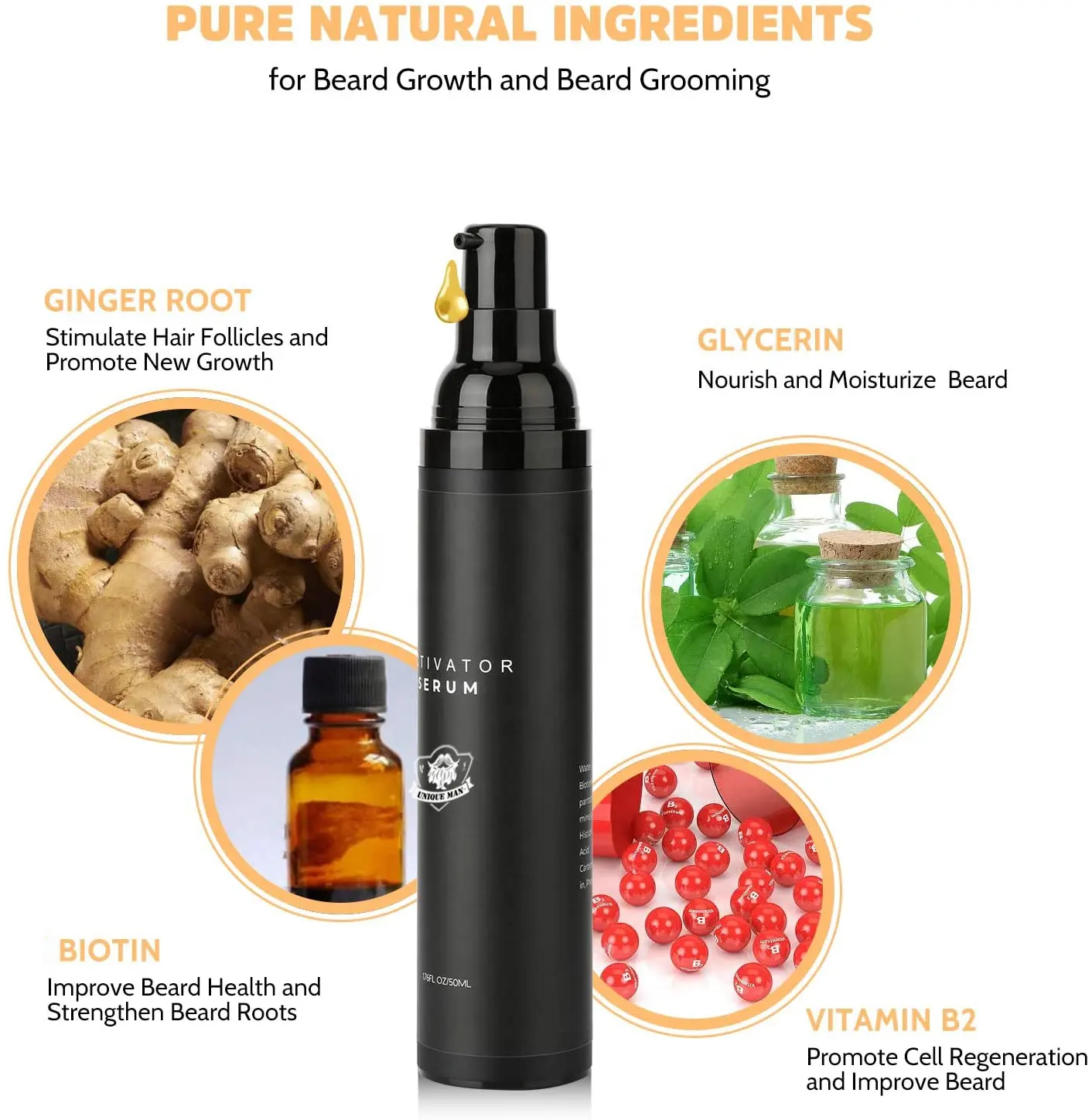 BB Beard Growth Serum (Organic)