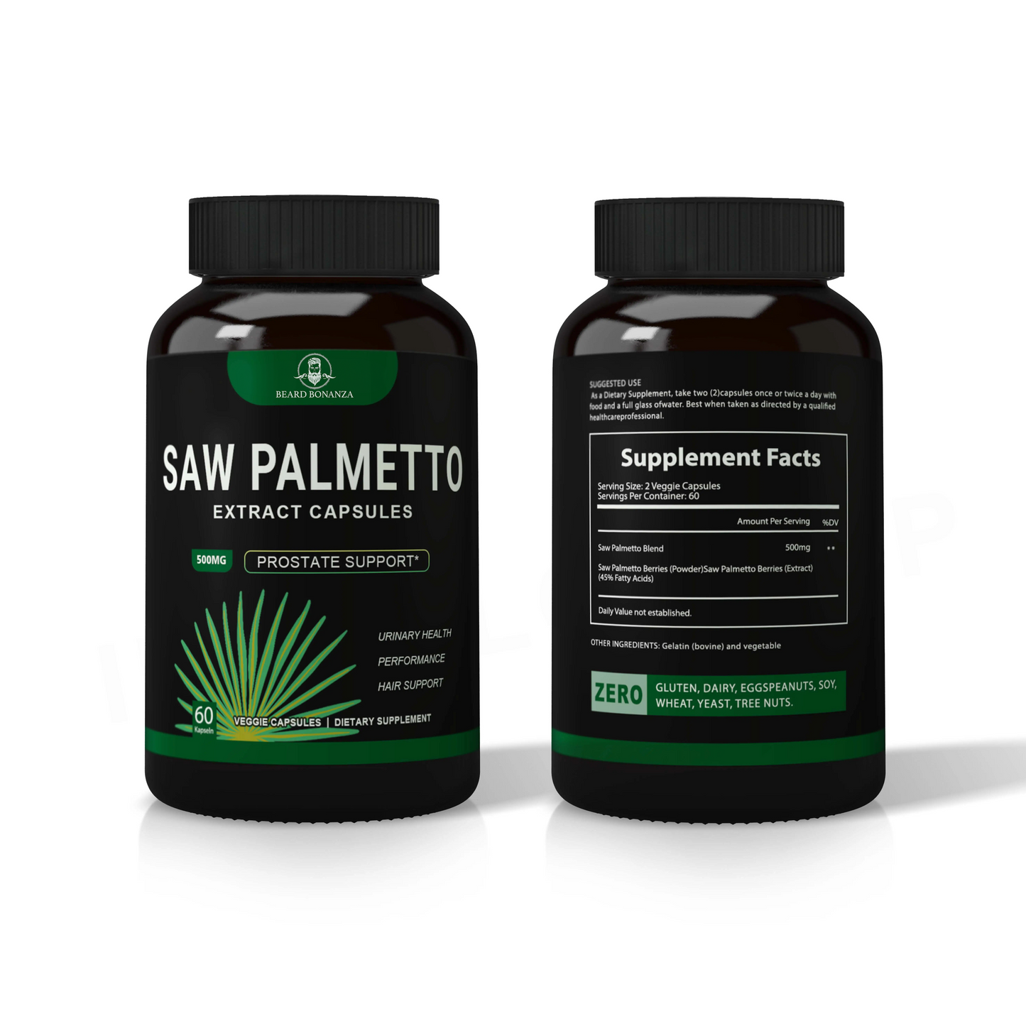 BB Saw Palmetto For Beard Growth